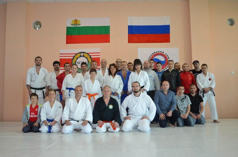 Семинар Болгария Варна 17 иая 2014г. под руководством Сэнсэя Бессонова